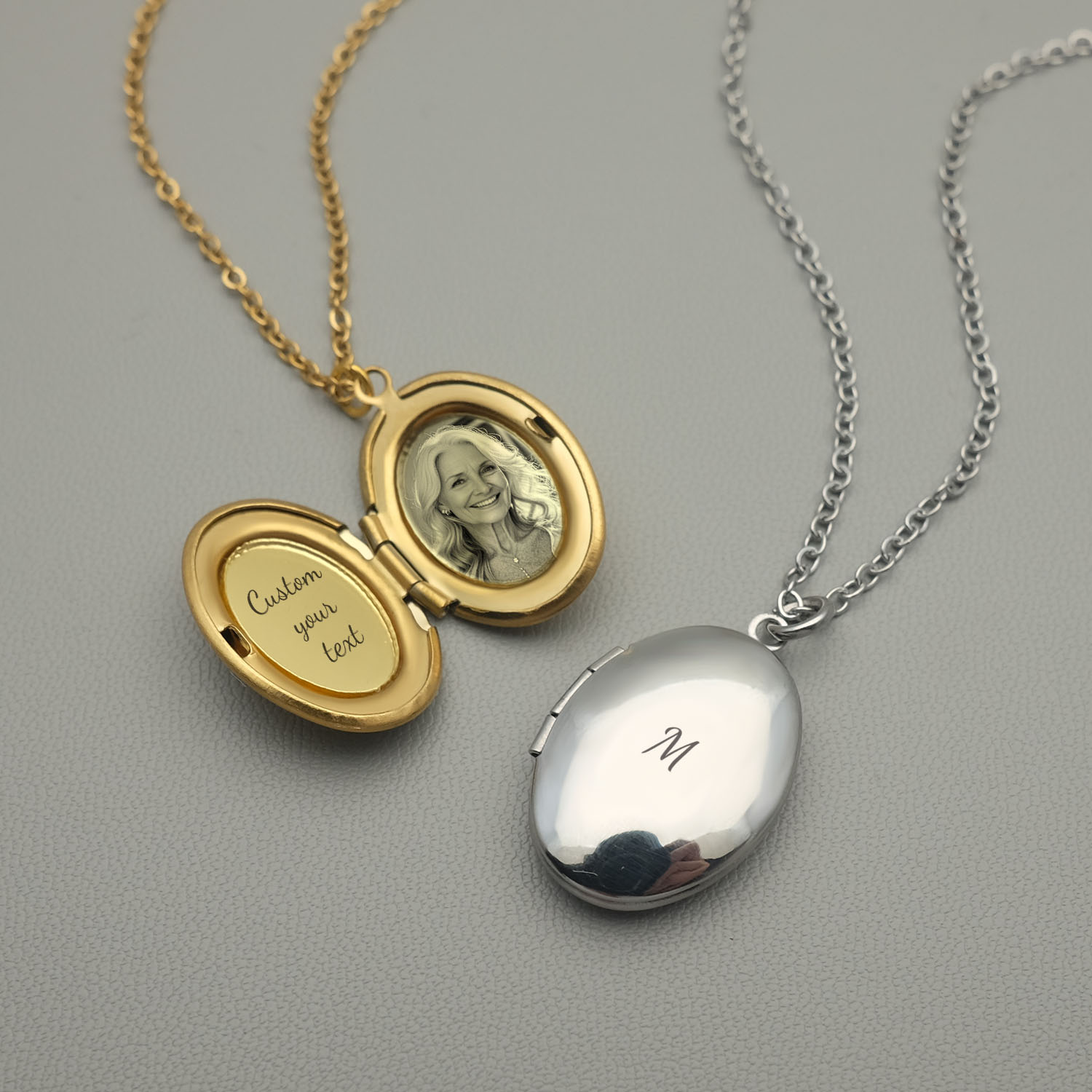 Making Custom Jewelry - Spersonalizowany naszyjnik z medalionem Niestandardowy naszyjnik