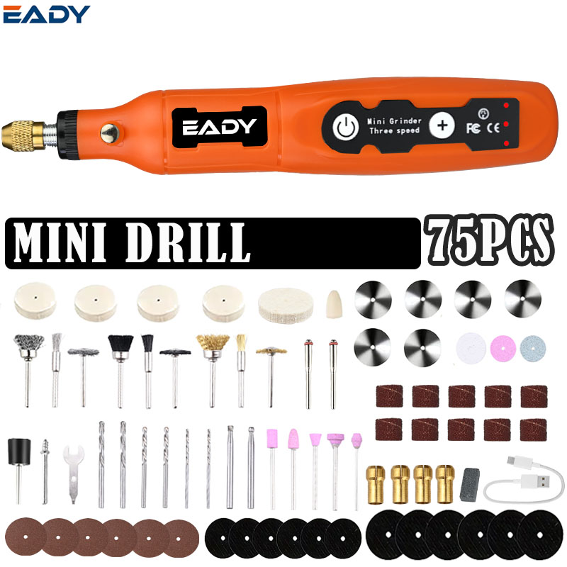 Jewelry Making Workshops - Bezprzewodowa mini wiertarka USB i długopis