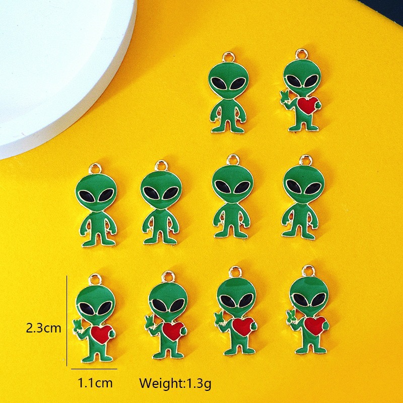 Jewelry Making Earrings - 10 szt. Proste zawieszki z stopu