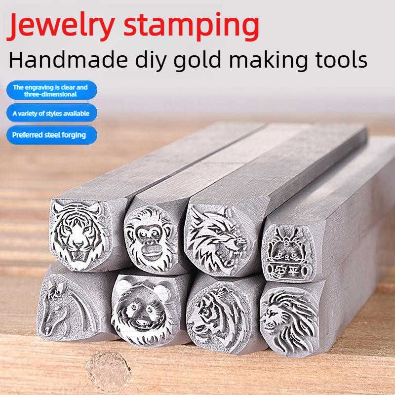 Jewelry Making Jig - Stalowy stempel do stemplowania z motywem