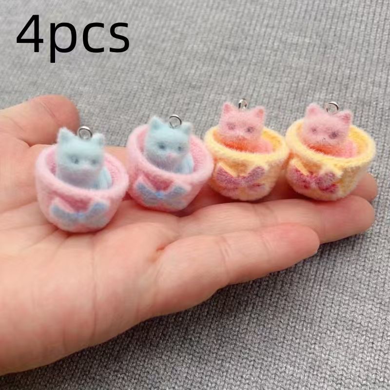4 szt. zawieszek 3D z żywicy w – Jewelry Making Earrings recenzja i cena
