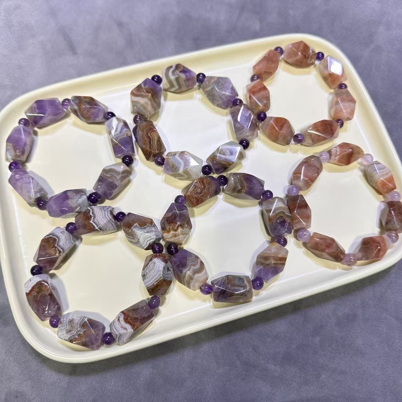 Bransoletka z naturalnego agat – Crystal Bead Mix recenzja i cena