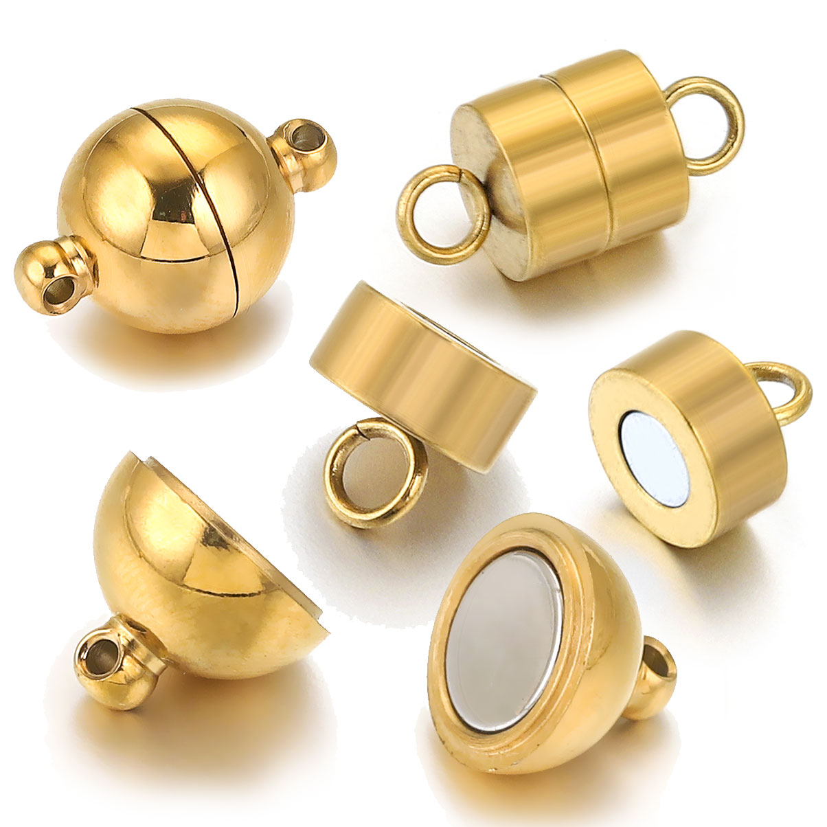 2 zestawy kulka ze stali nierd – Jewelry Making Name recenzja i cena