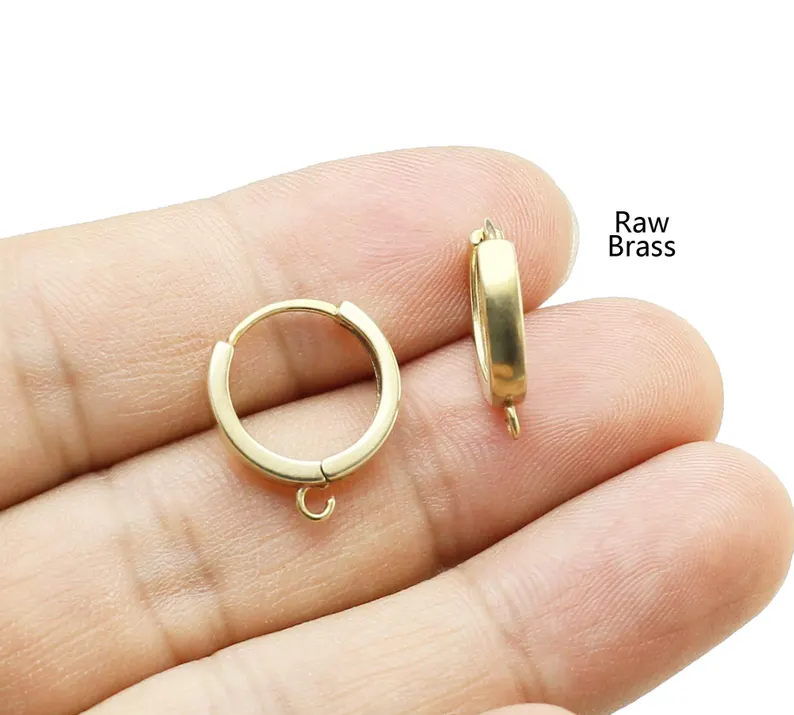 10 szt. Mosiężne Oczka do Kolc – Jewelry Making Supplies recenzja i cena