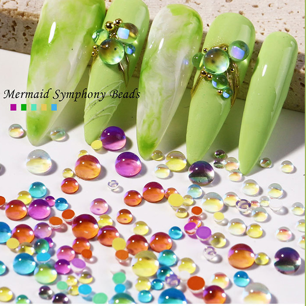 300 szt. Ozdób do paznokci Syr – Crystal Bead Mix recenzja i cena