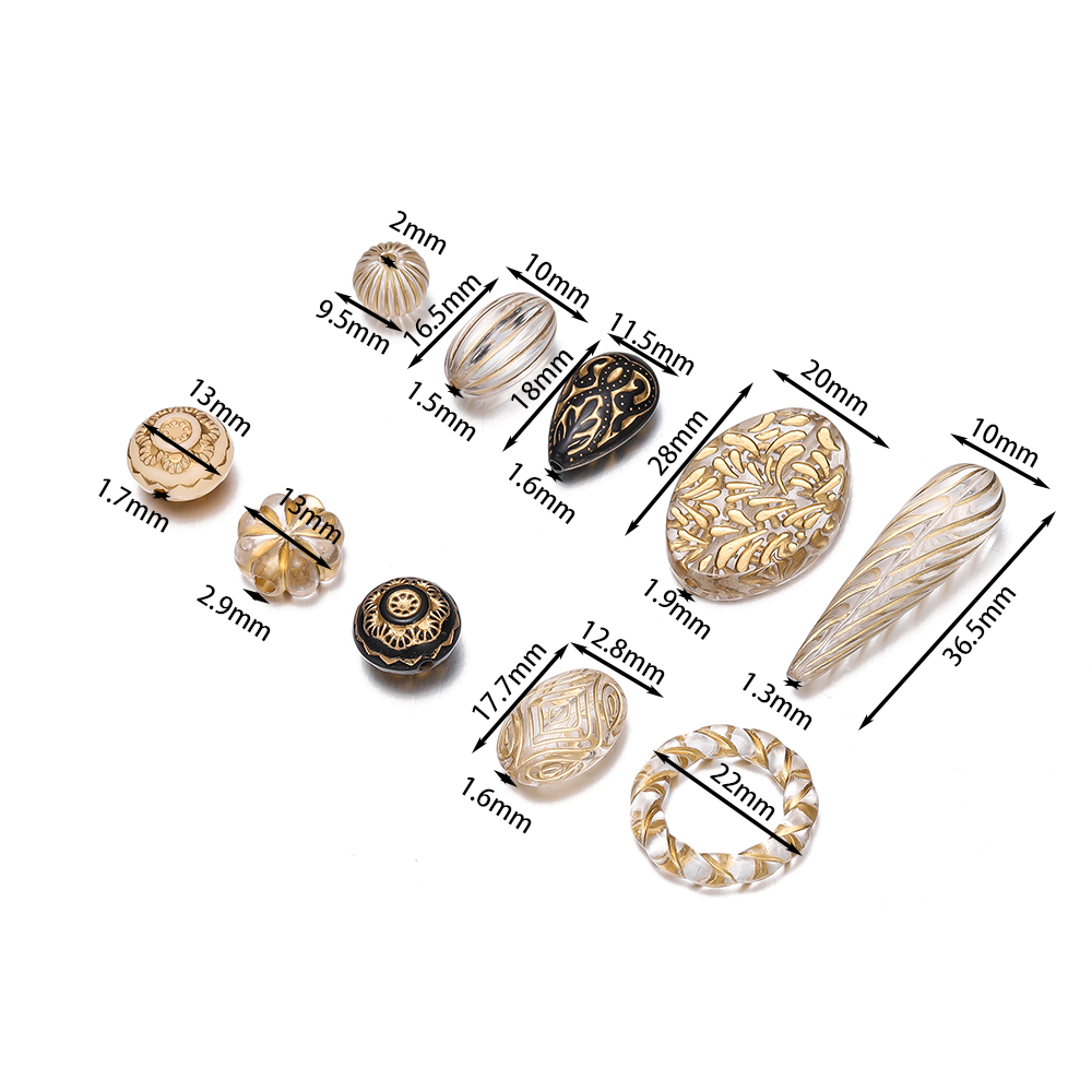 20 szt. Wyśmienity akrylowe zł – Jewelry Making Drawing recenzja i cena