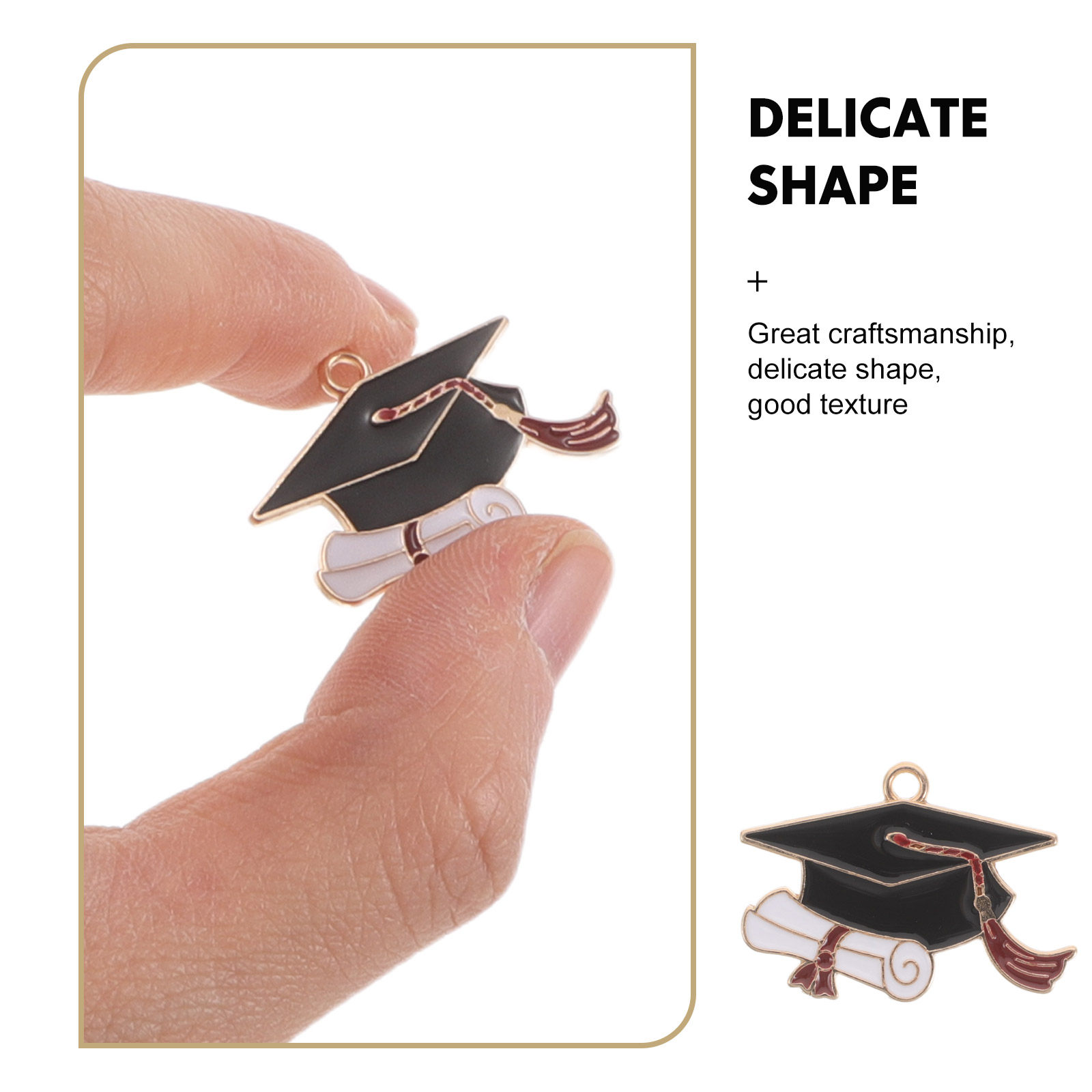 50 szt. zawieszek w kształcie  – Jewelry Making Diploma recenzja i cena