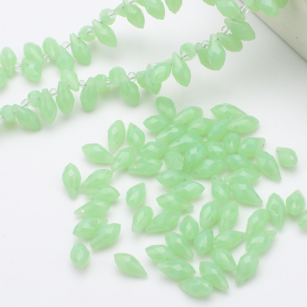 95 sztuk/partia 6x12mm Zielone – Crystal Bead Mix recenzja i cena