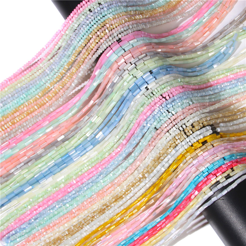 Kolorowe naturalne muszle słod – Seed Bead Tube recenzja i cena