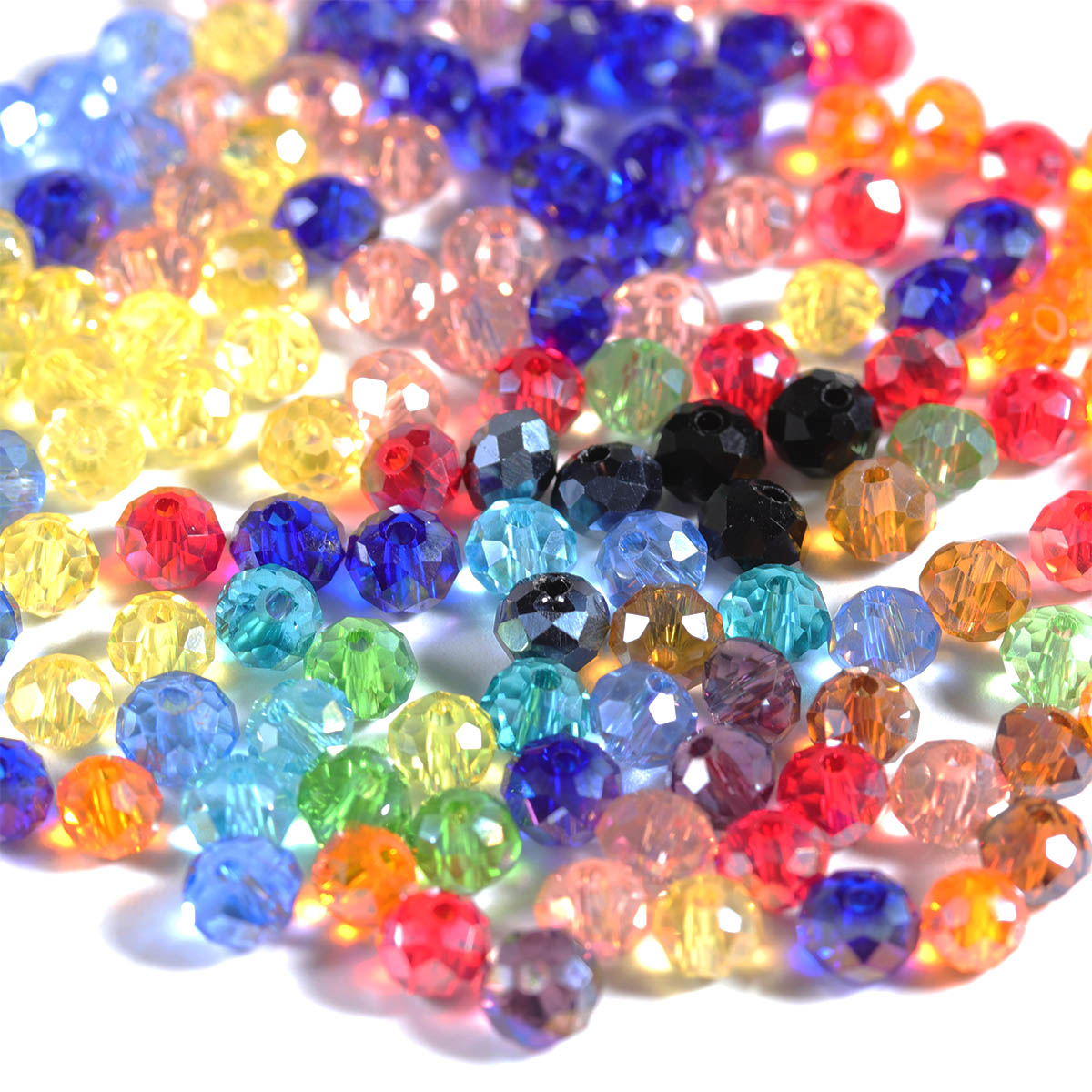 50-200 szt. Fasetowane Kryszta – Crystal Bead Mix recenzja i cena