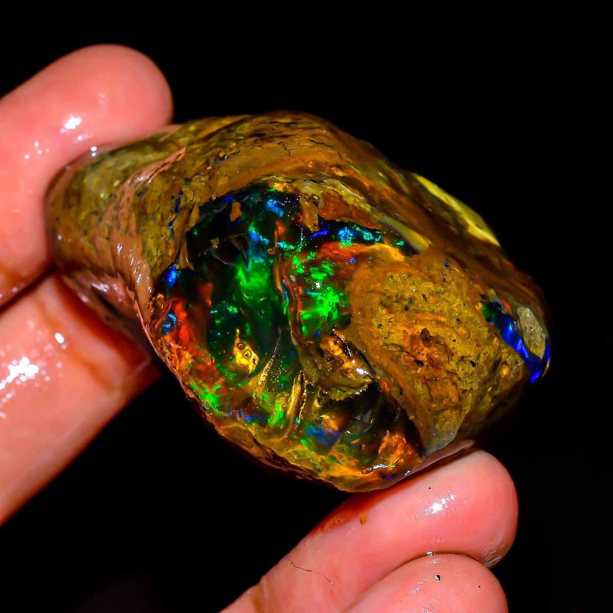 AAA+ Etiopski Opal Welo 25-80C – Jewelry Making Raw Materials recenzja i cena