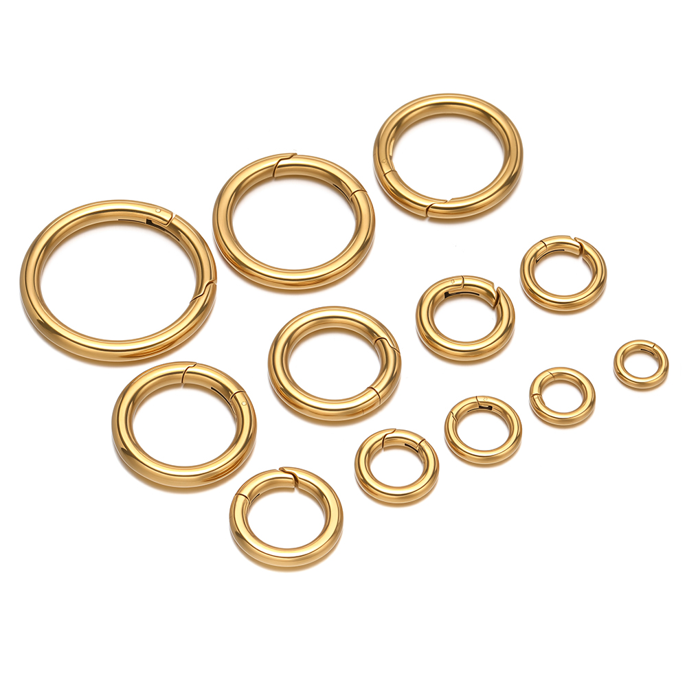 2 szt./partia Okrągłe karabińc – Jewelry Making Name recenzja i cena