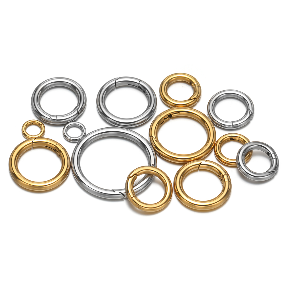 2 szt./partia Okrągłe karabińc – Jewelry Making Name recenzja i cena