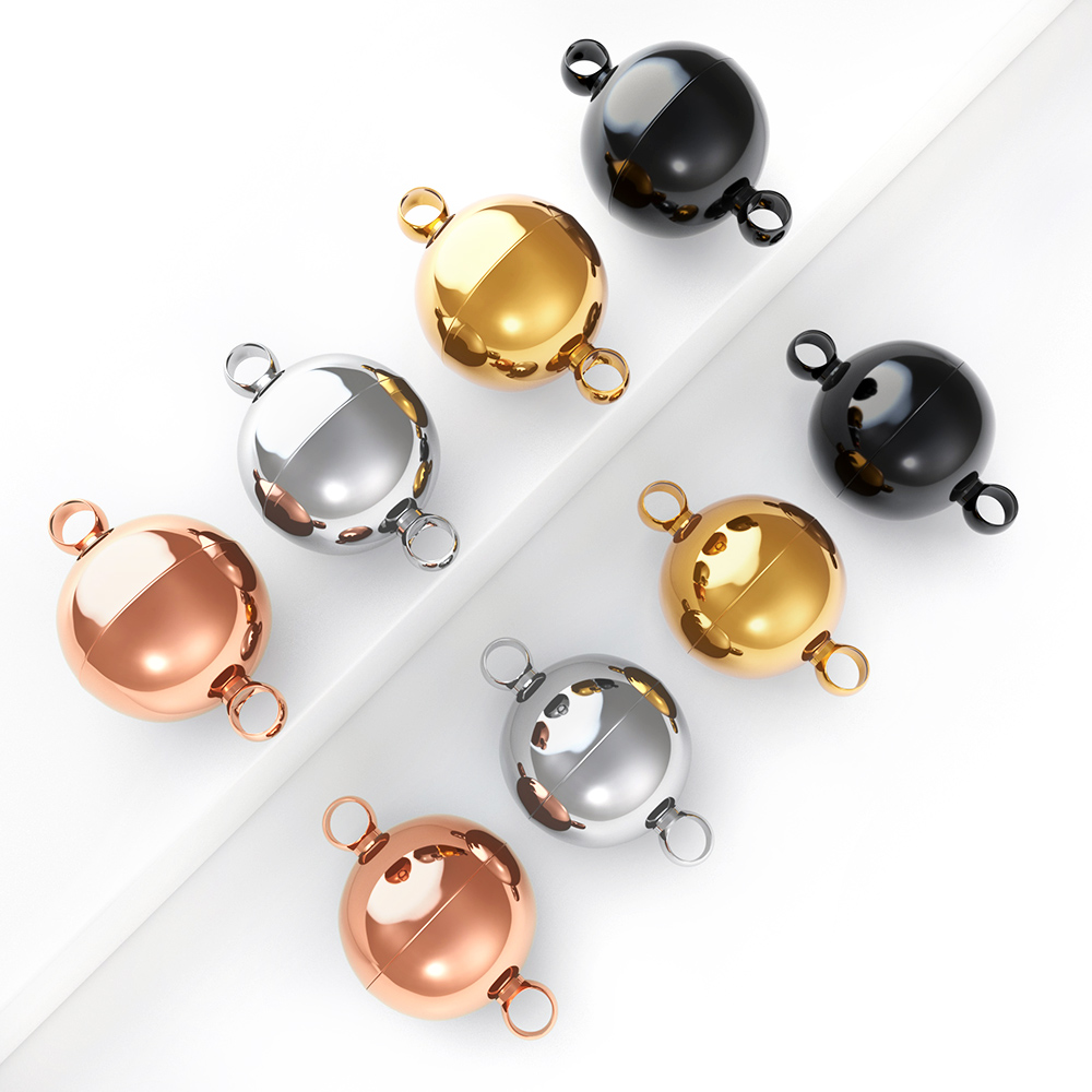 2 szt. Magnetyczne zapięcia ze – Jewelry Making Name recenzja i cena