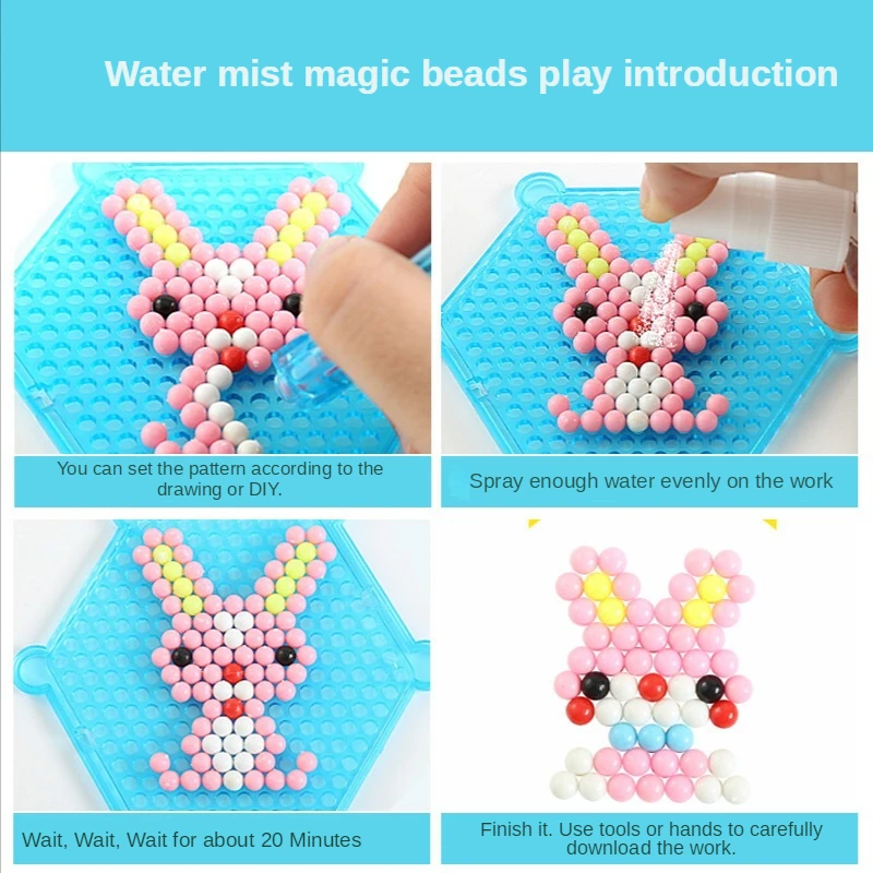 1000 sztuk / pudełko DIY Spray – Crystal Bead Mix recenzja i cena