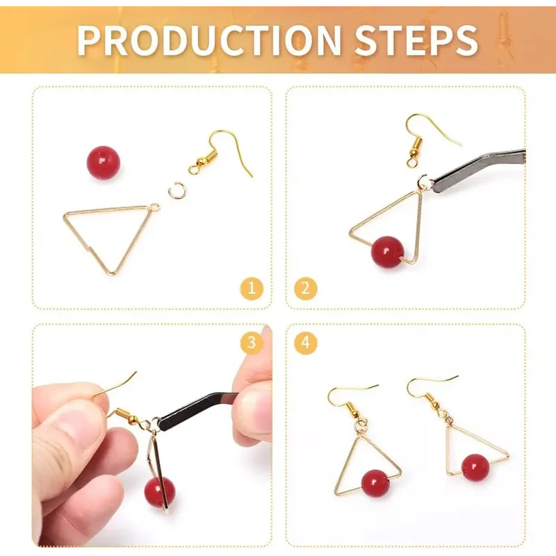 100/500 szt. DIY Elementy do W – Jewelry Making Earrings recenzja i cena