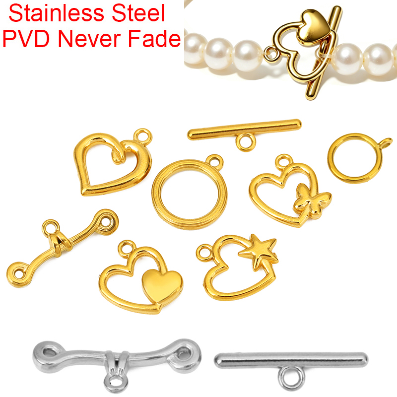 5 zestawów zapięć OT ze stali  – Jewelry Making Name recenzja i cena