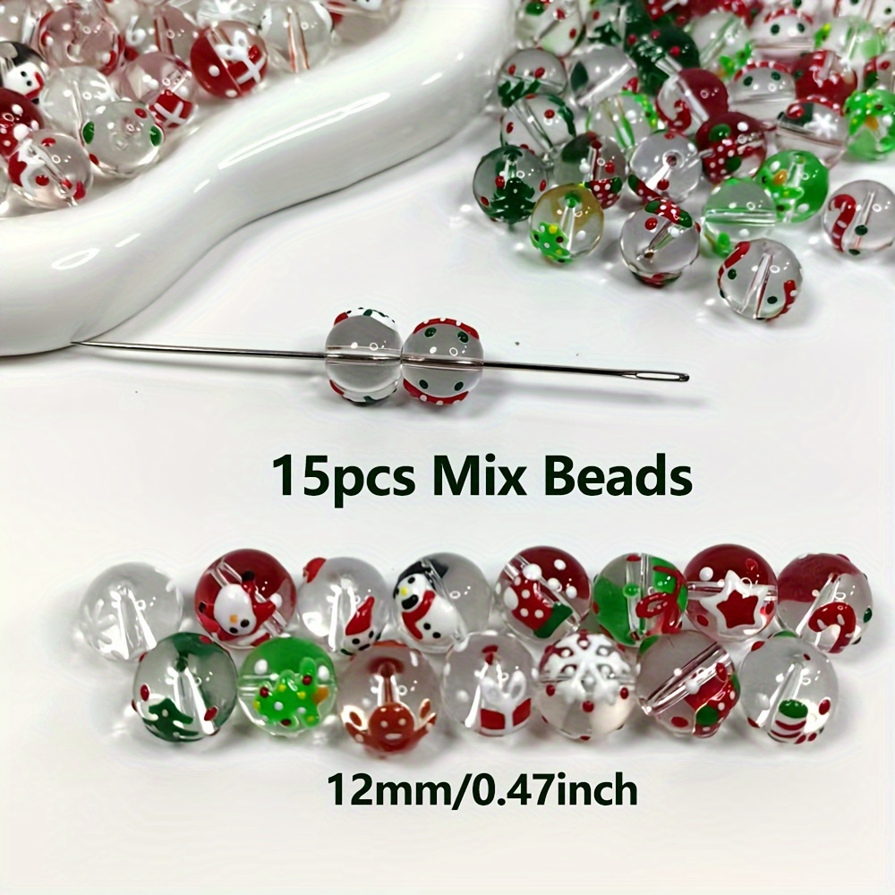15 szt. 12mm Świąteczne Przezr – Jewelry Making Event recenzja i cena