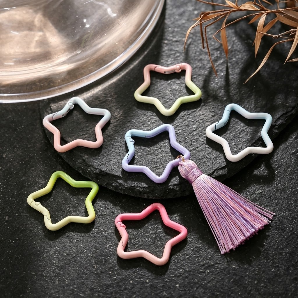 5 SZT. Gradientowe Kółka Spręż – Jewelry Making Supplies recenzja i cena